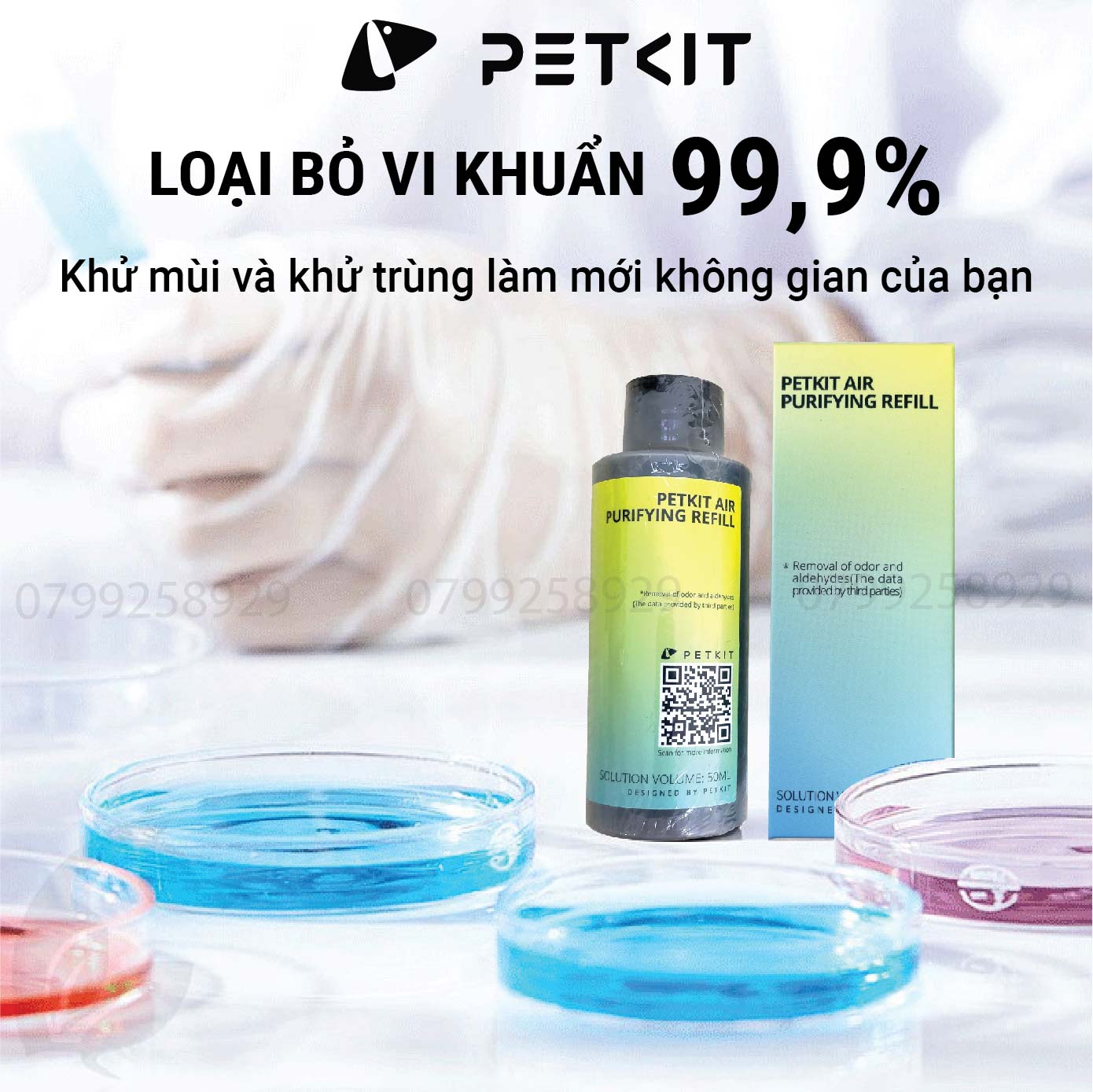 COMBO 2 Chai Tinh Dầu Dùng Cho Máy Vệ Sinh Tự Động Cho Mèo Petkit Pura Max