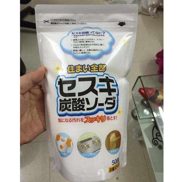 Bột Baking soda đa năng 500g Japan