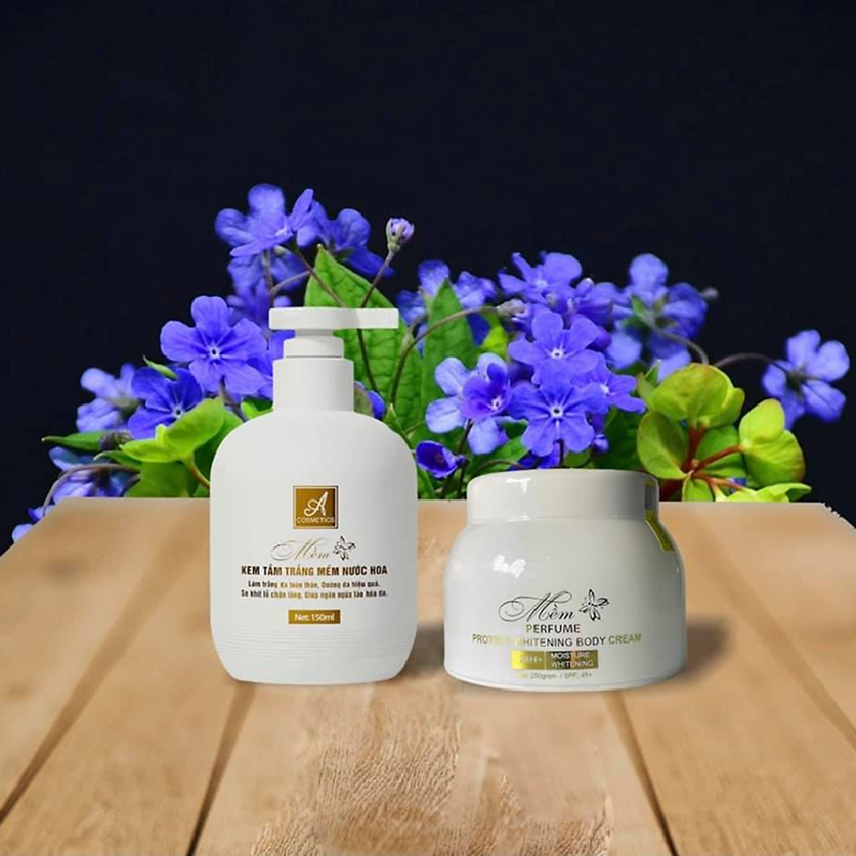 Combo Dưỡng Trắng Sáng Da Body Acosmetics