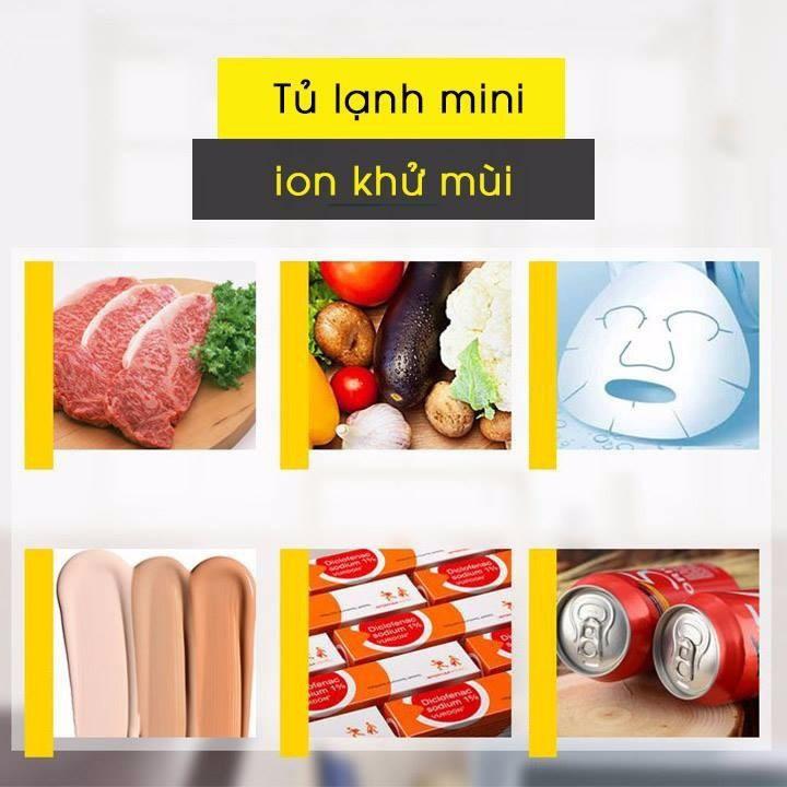 Tủ Lạnh Mini Amoi 2 chiều nóng lạnh cao cấp dung tích 20L sử dụng nguồn điện 12V và 220V trữ mỹ phẩm, nước uống, hâm sữa - Hàng chính hãng