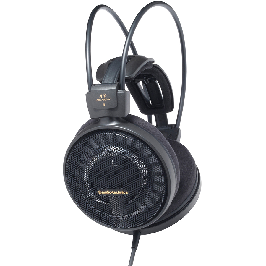 Tai Nghe Có Dây Chụp Tai Over-ear Audio Technica ATH-AD900X Black - Hàng Chính Hãng