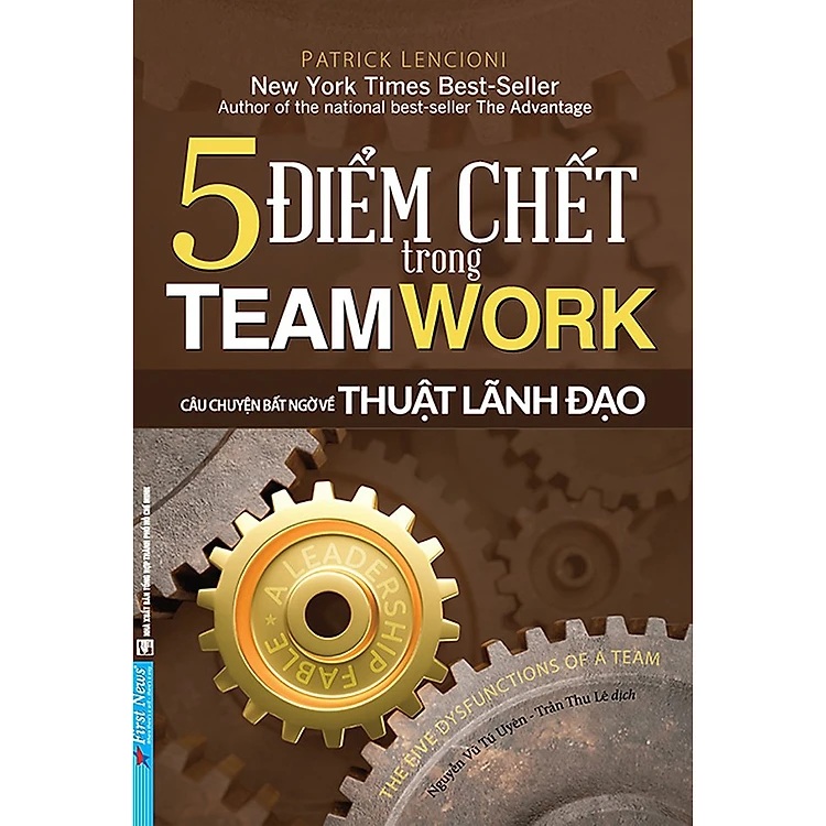 Sách - 5 Điểm Chết Trong TEAMWORK - First News
