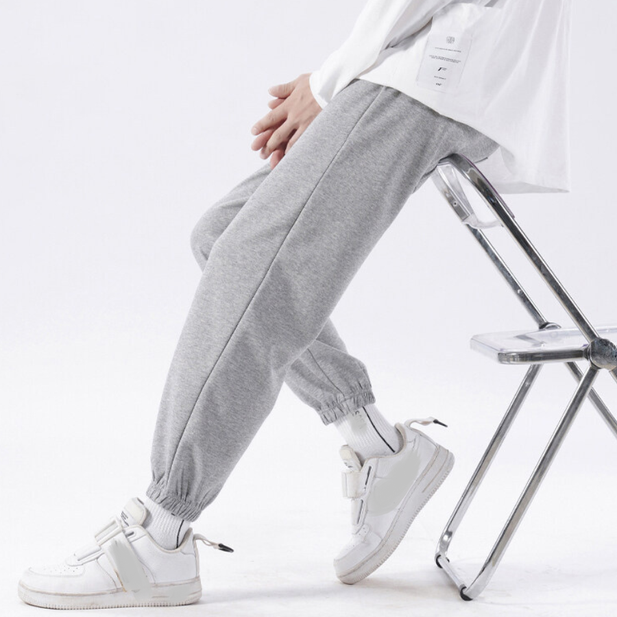 Quần jogger BÓ CHUN unisex MonsterX thể thao nam nữ nỉ cao cấp nỉ bông bigsize thu đông basic pants ulzzang