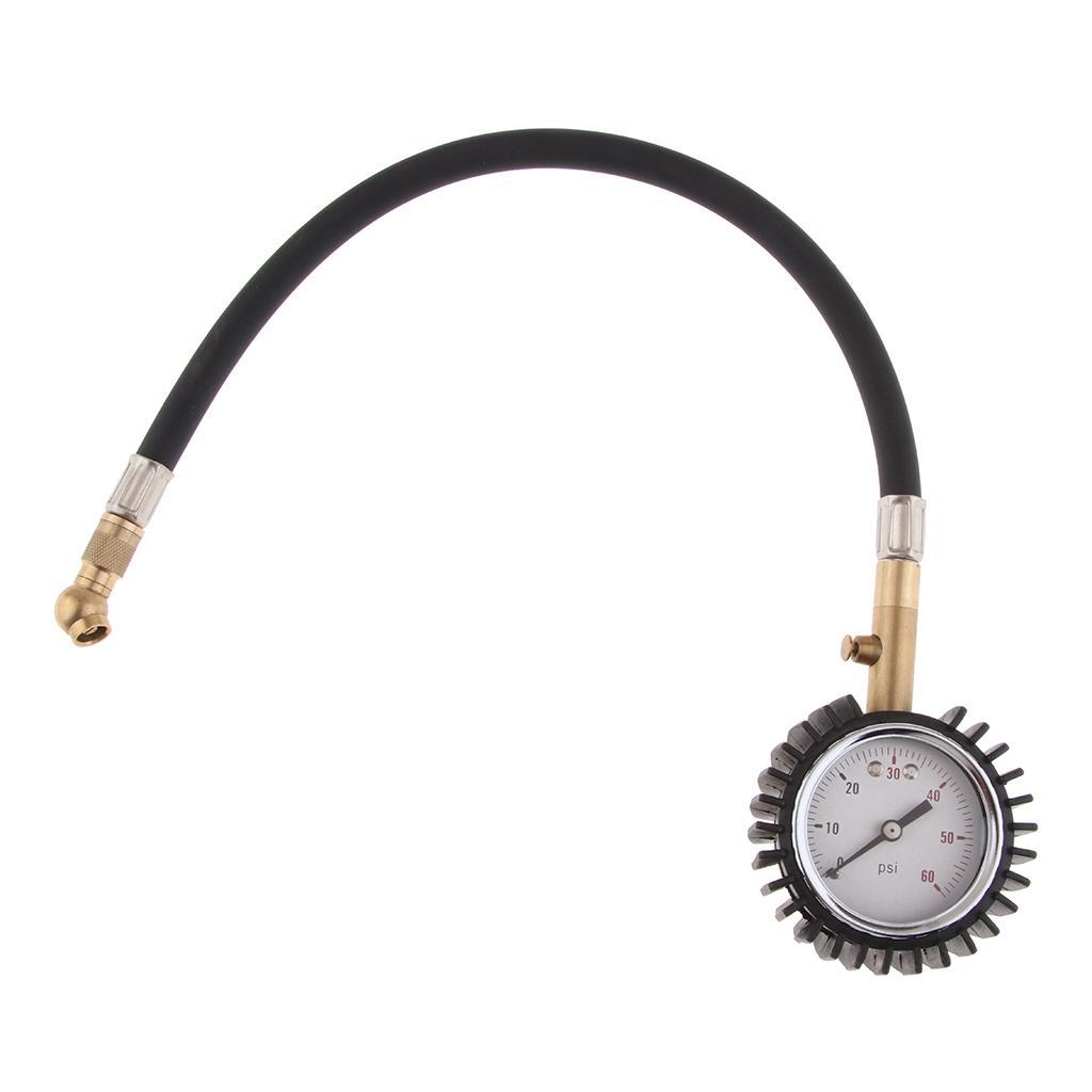 Universal Air Inflator Air Pressure Gauge for Cars, Trucks, Motorcycles