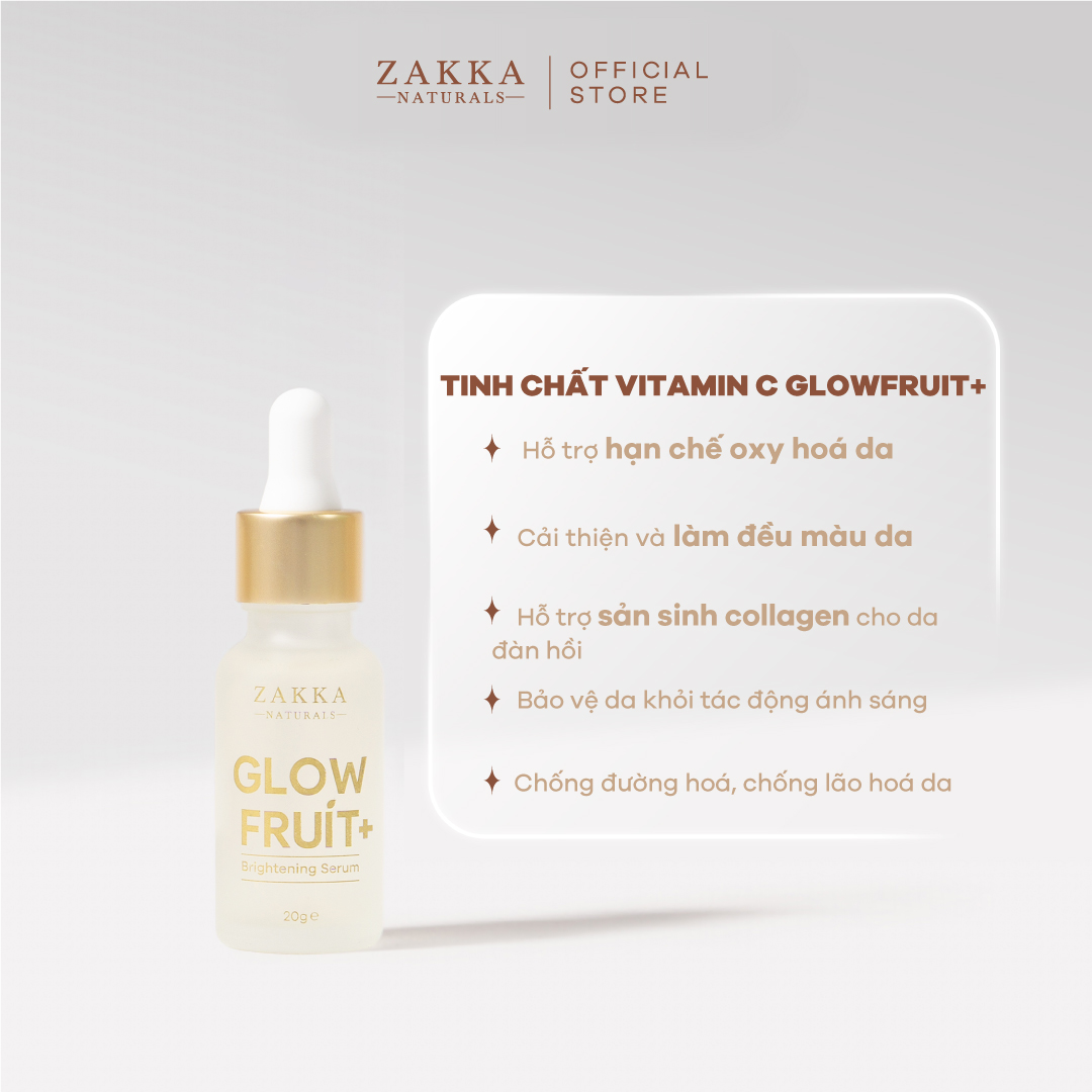 Hình ảnh Serum (Tinh Chất) Vitamin C Zakka Naturals GlowFruit+ Brightening 20g