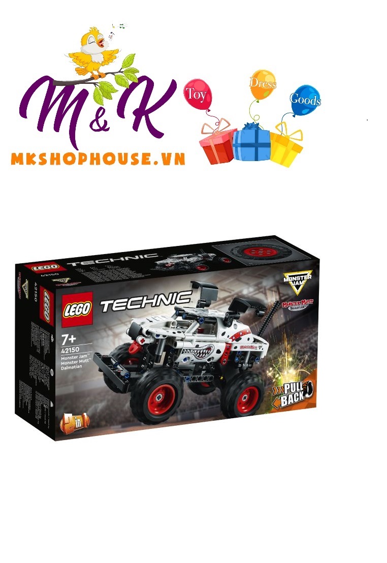 LEGO Technic 42150 Chiến Xe  Mutt Dalmatian (244 Chi Tiết)