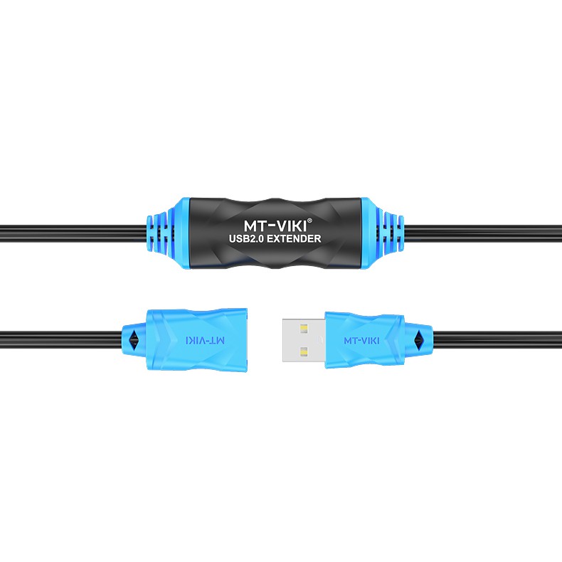 Cáp Nối Dài USB 15m Có IC Khuếch Đại Tín Hiệu MT-VIKI - Hàng Chính Hãng