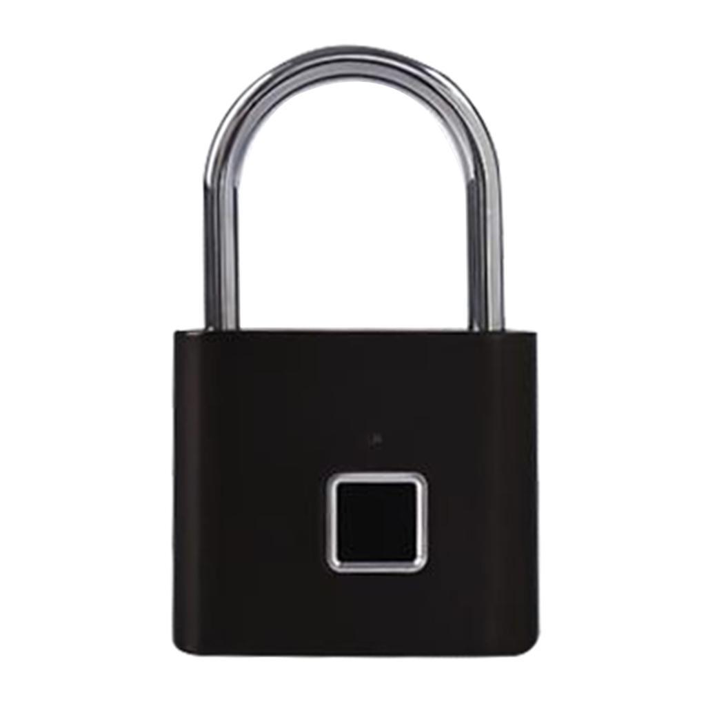 Rechargeable Anti-   Fingerprint Lock   black