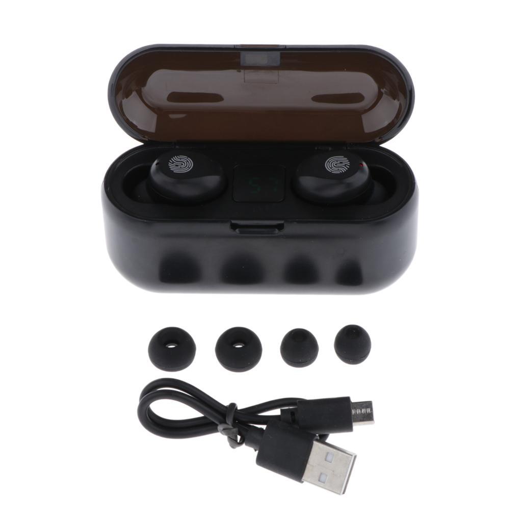 5.0 Noise Cancelling  Wireless Headset with Touching Display