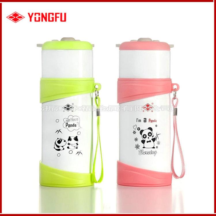 Phong cách mới nhất Vĩnh Phúc cốc cách nhiệt chân không cốc gấu trúc cốc trẻ em cốc nước cốc inox