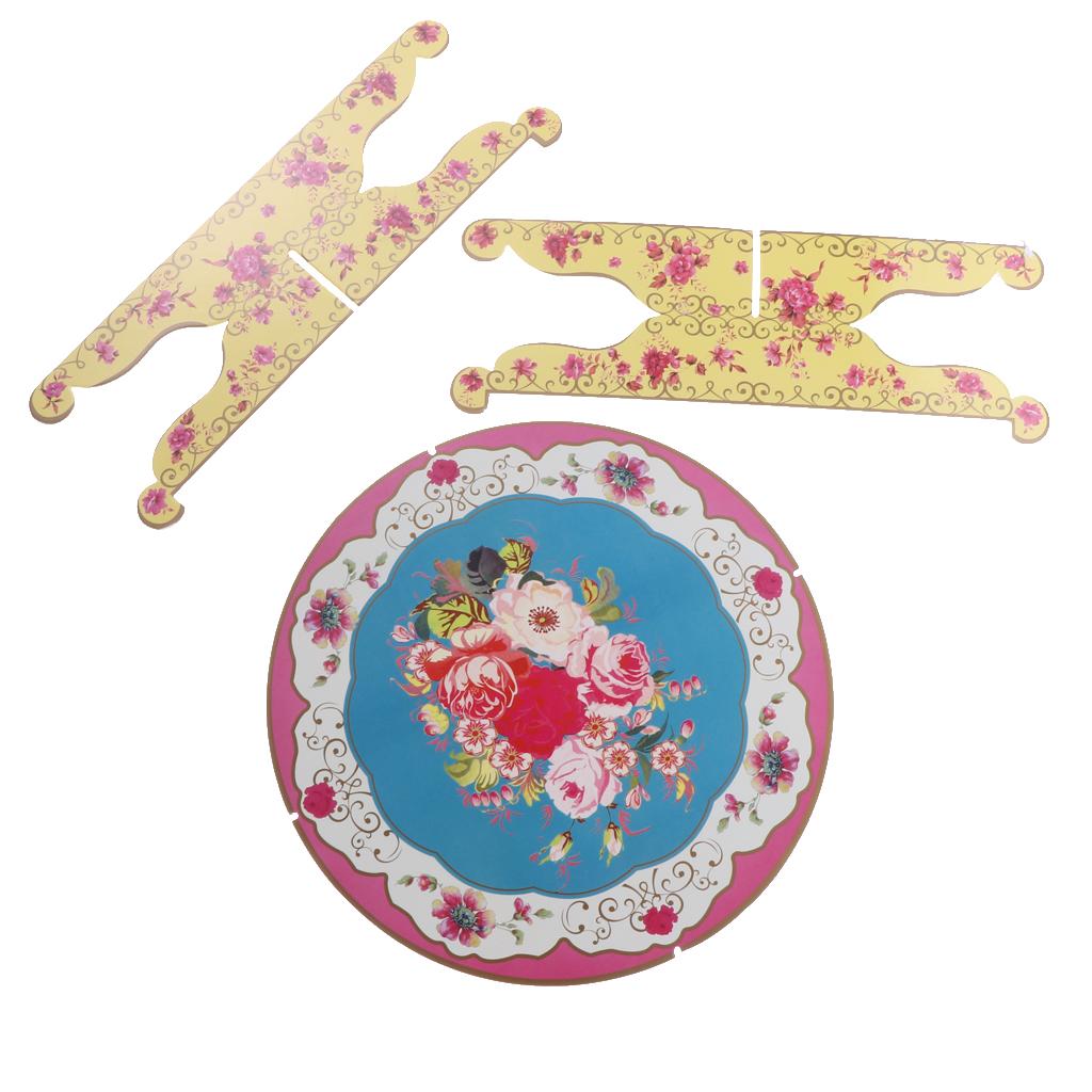 Flower Paper Cake Stand Cupcake Stand Dessert Holder Wedding Party Decor