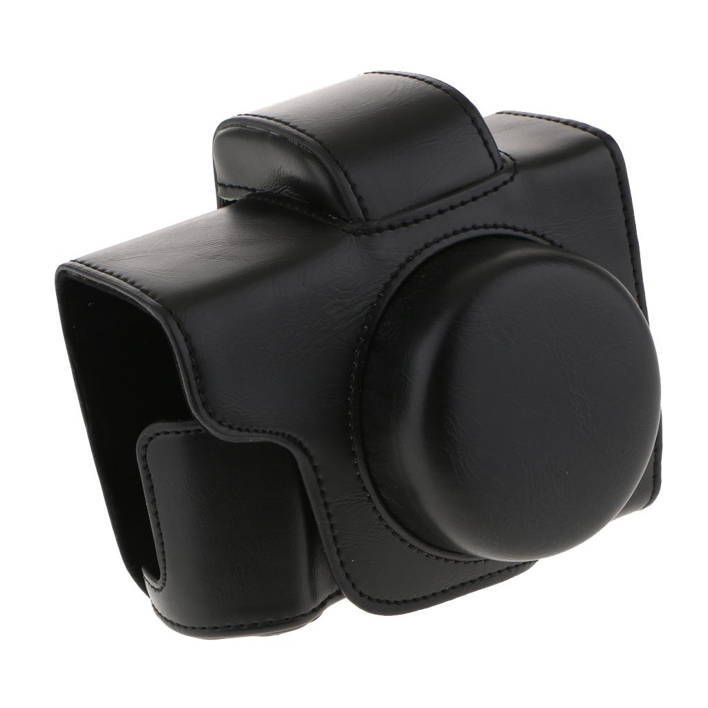 Full Body Fit Camera Bag Protective Case Cover for Olympus EM10II -Black