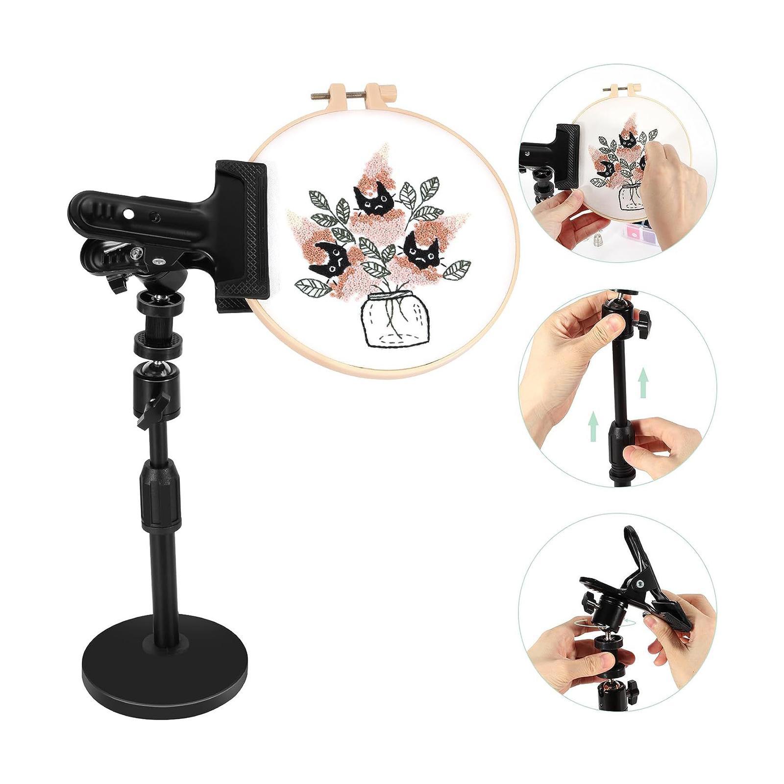 Embroidery Frame Holder for Sewing Craft Projects DIY Quilting Silk Painting