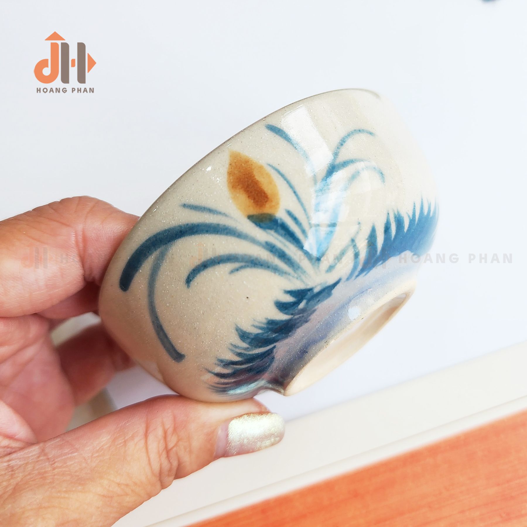 Bộ ấm trà Nam Bộ cổ điển họa tiết gà trống - 02