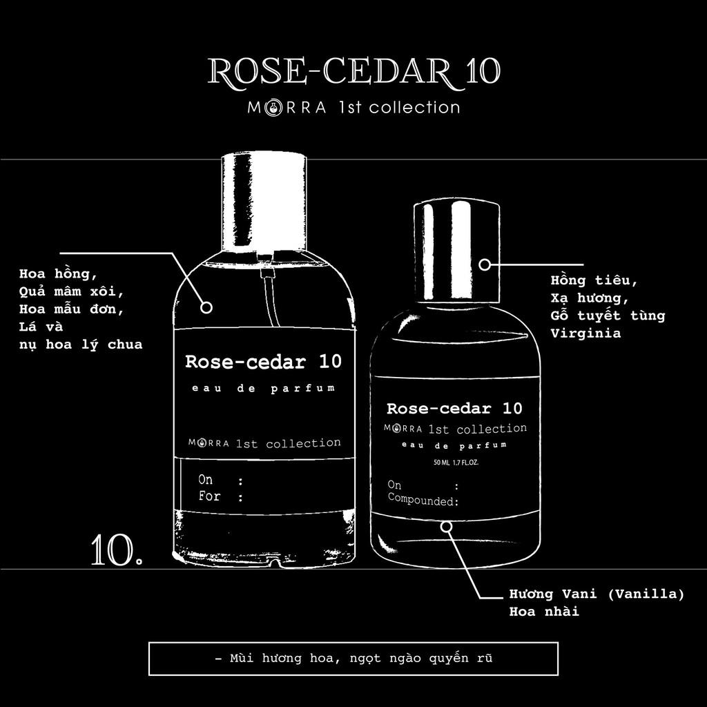 Nước hoa Morra Rose Cedar 10 - 10ml