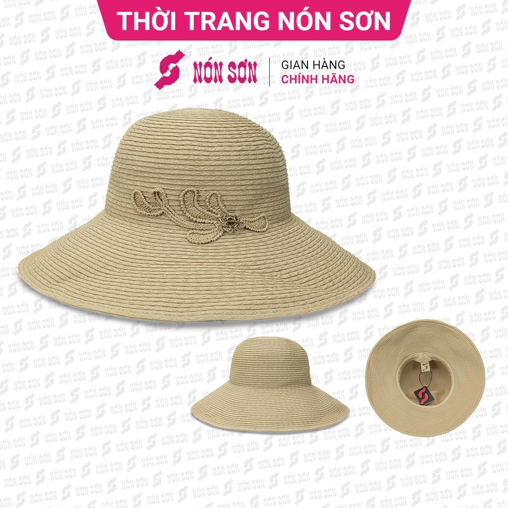 Mũ vành thời trang NÓN SƠN chính hãng XH001-81-KM3