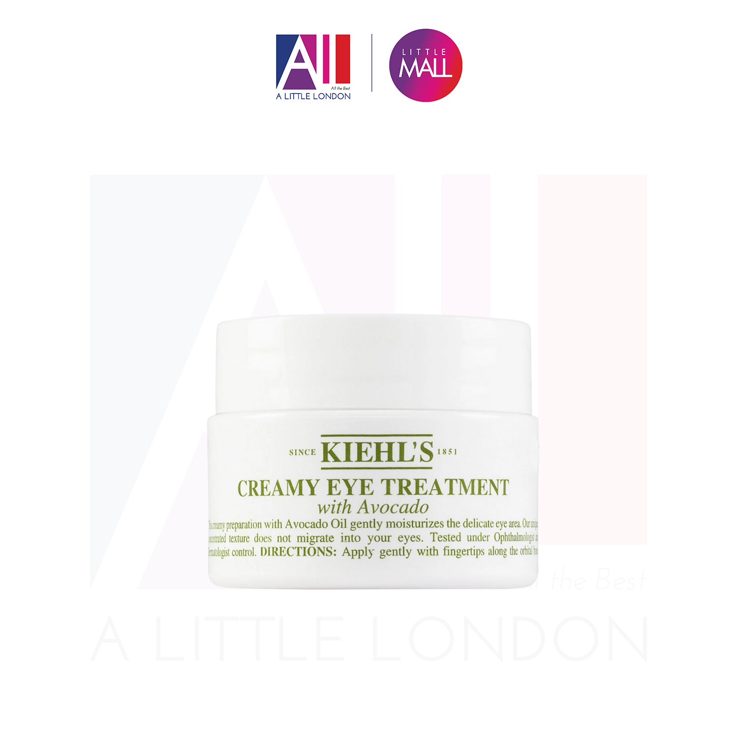 Kiehl's Creamy Eye Treatment With Avocado - Kem Mắt, Dưỡng Ẩm Sâu (14gr ~ 28gr)