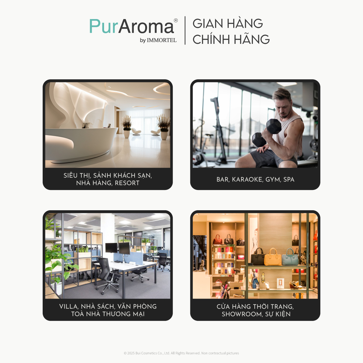 Máy Khuếch Tán Công Nghiệp PurAroma PRO T - Công Nghệ Phun Sương Lạnh Nano Siêu Mịn