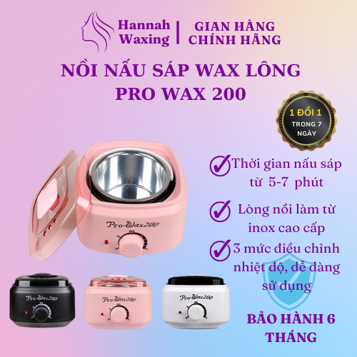 Pro 200 - Nồi Nấu Sáp Wax Lông cao cấp, siêu bền dễ dàng sử dụng tại nhà & spa