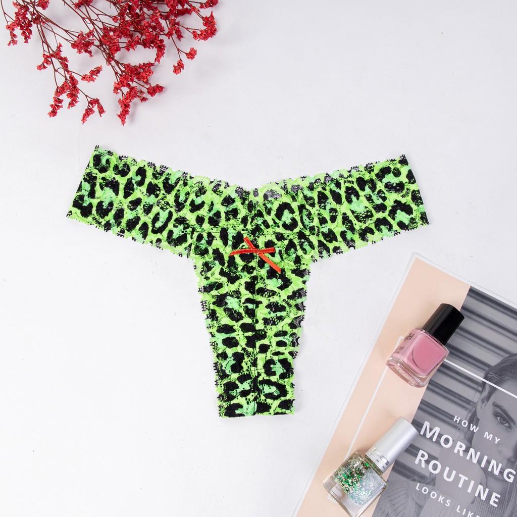Quần lót ren lọt khe Graffiti Thong style thương hiệu Miss K nhiều màu U026