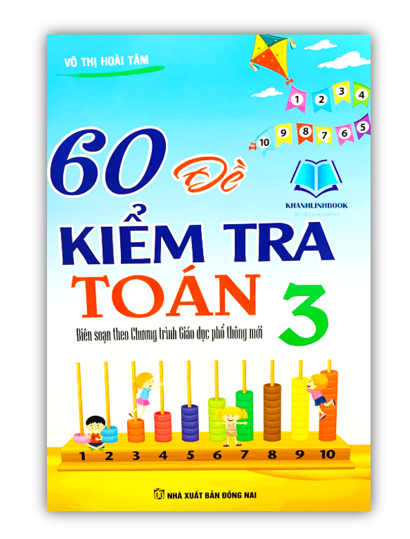 Sách - 60 đề kiểm tra toán 3