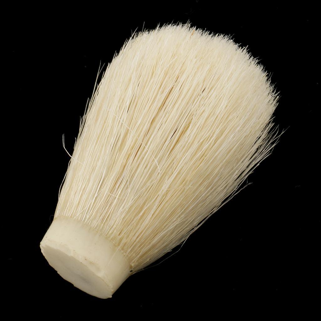 Mens Beard Shave for Shaving Brush Replacement Knot, Barber Wet Shaver Grooming Brush Comb