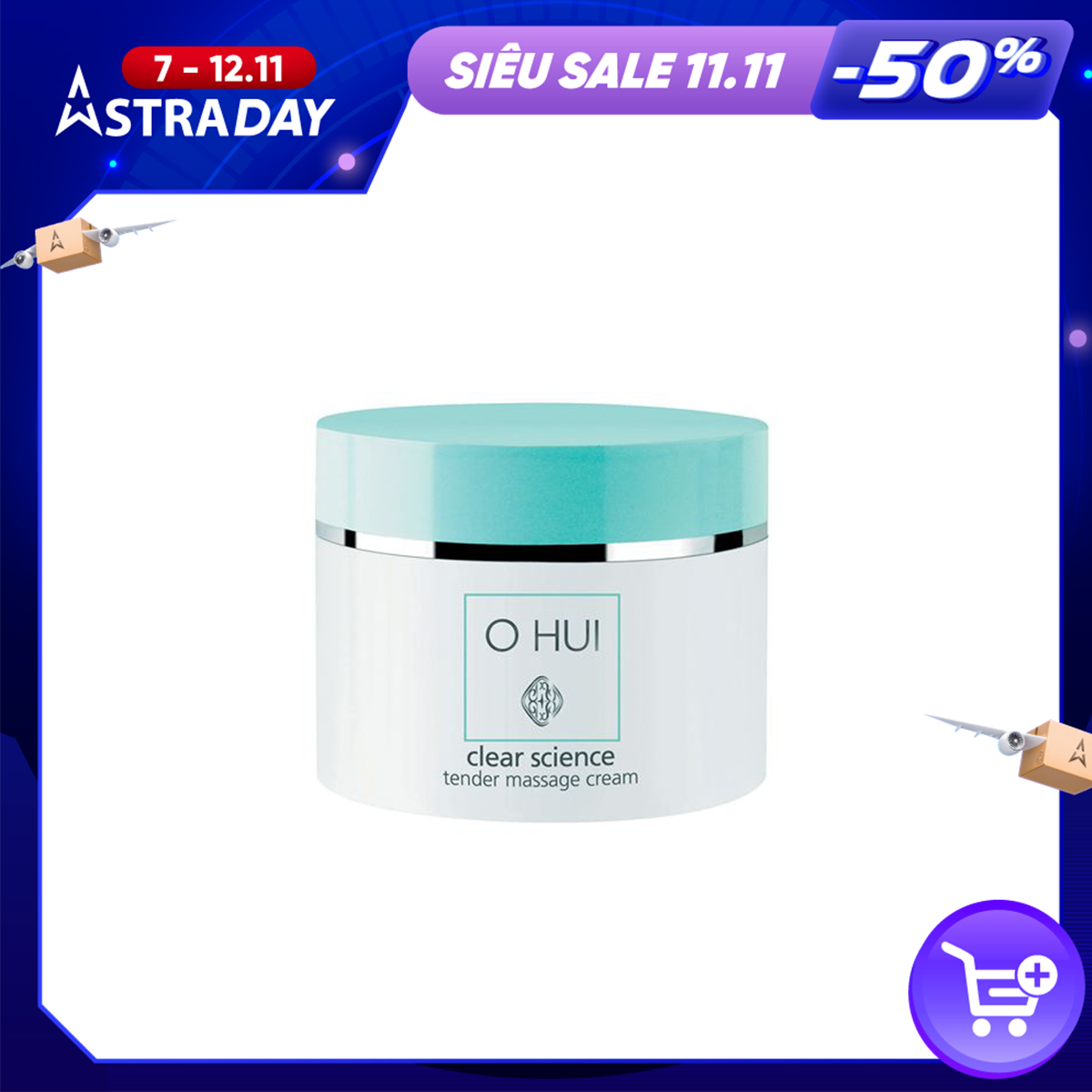 Kem Massage Ohui Clear Science Tender Massage Cream FI50214028 (230ml)