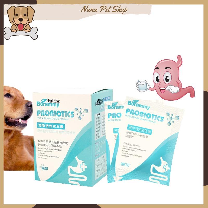 Men tiêu hóa cho chó mèo Borammy Probiotics