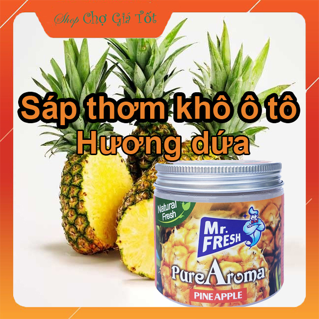 Sáp thơm khử mùi giảm SAY XE ô tô Hando 230g