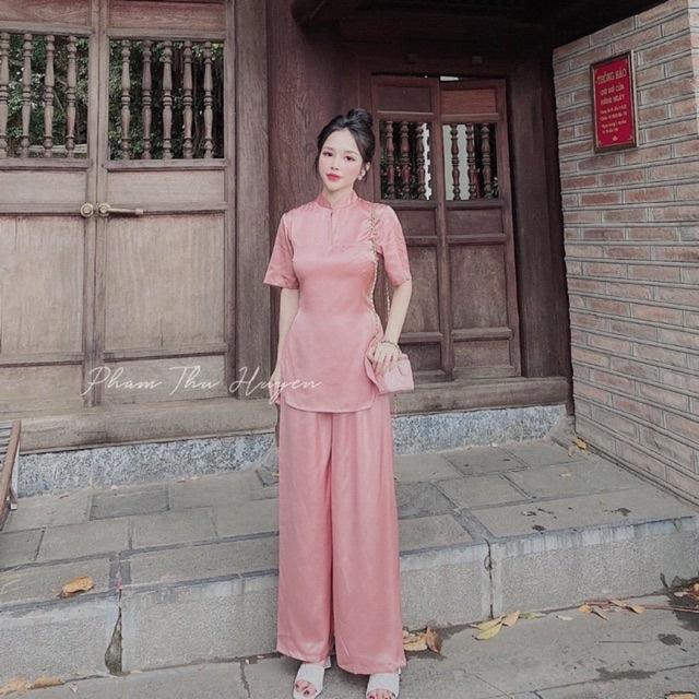 Đồ Lam Đi Chùa Mẫu Giọt Nước