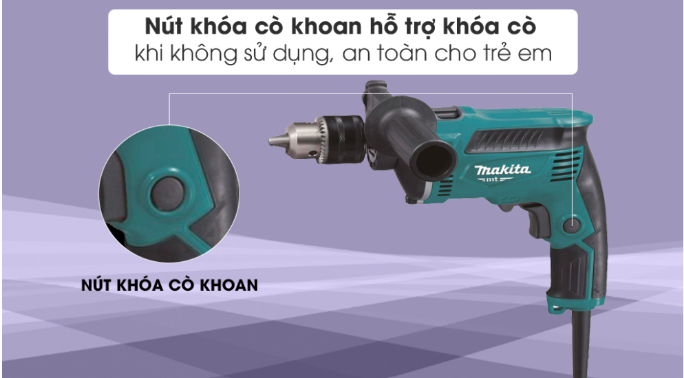Máy khoan búa Makita M8103KX2B