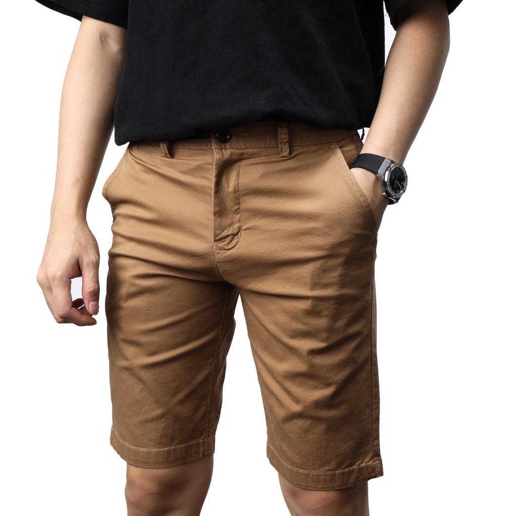 VNXK - Quần Short kaki 4 màu QSKP | LASTORE MENSWEAR