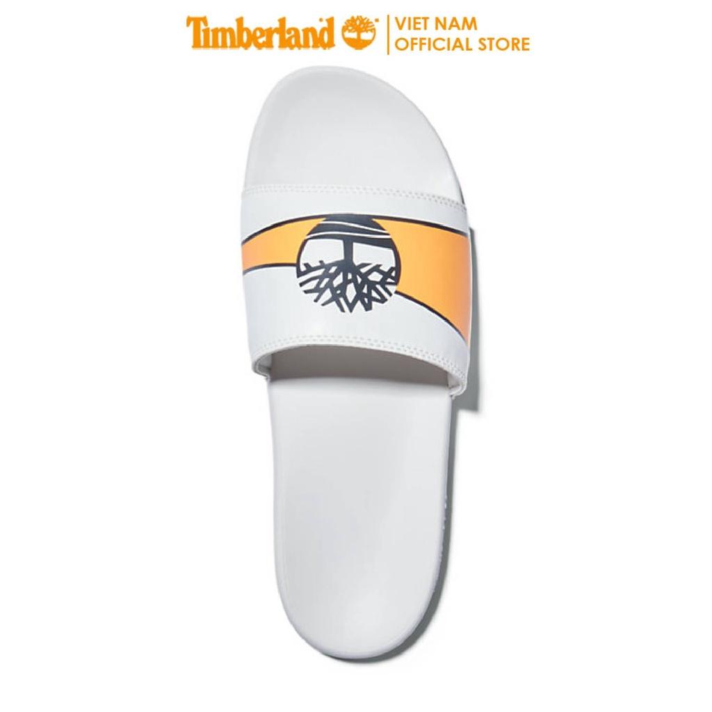 Dép Quai Nam Timberland Claquettes Playa Sands Blanc Orange TB0A2HNC