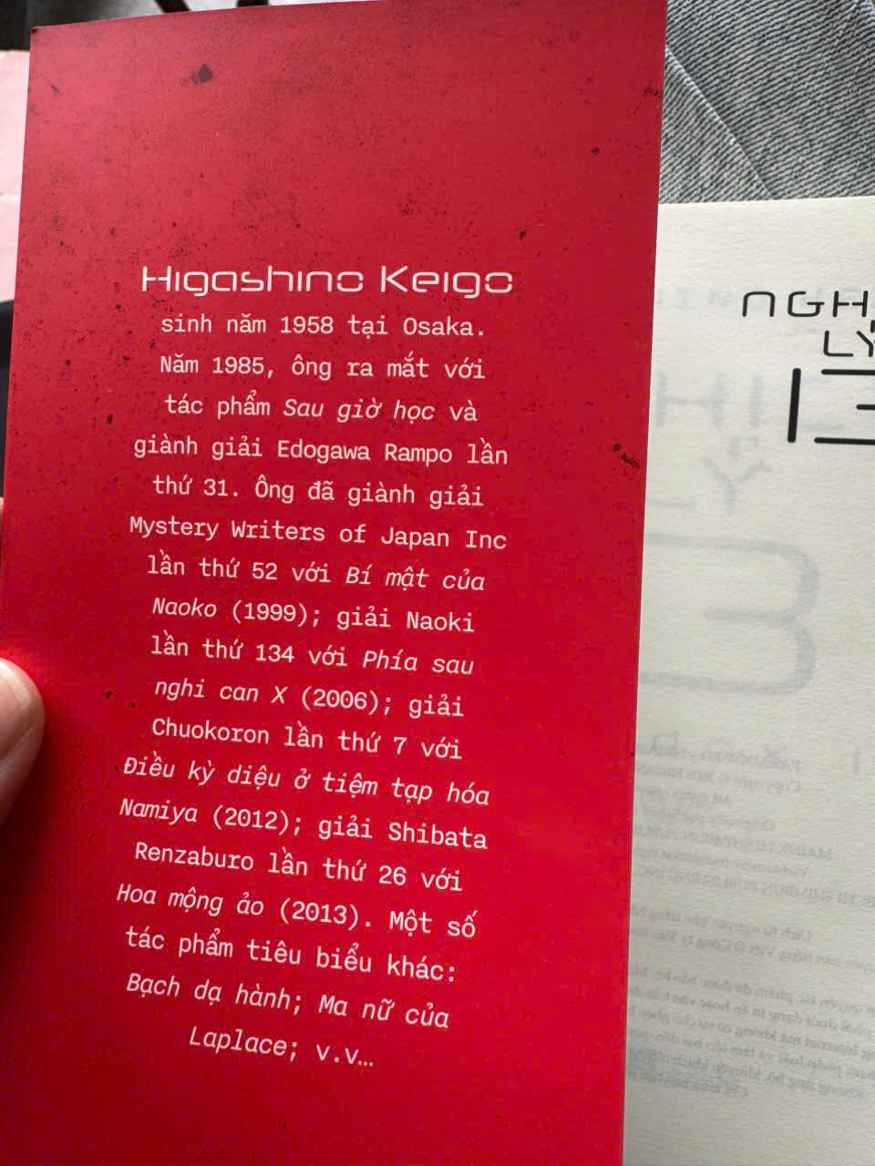 NGHỊCH LÝ 13 - Higashino Keigo - Lam Bình dịch - Nhã Nam