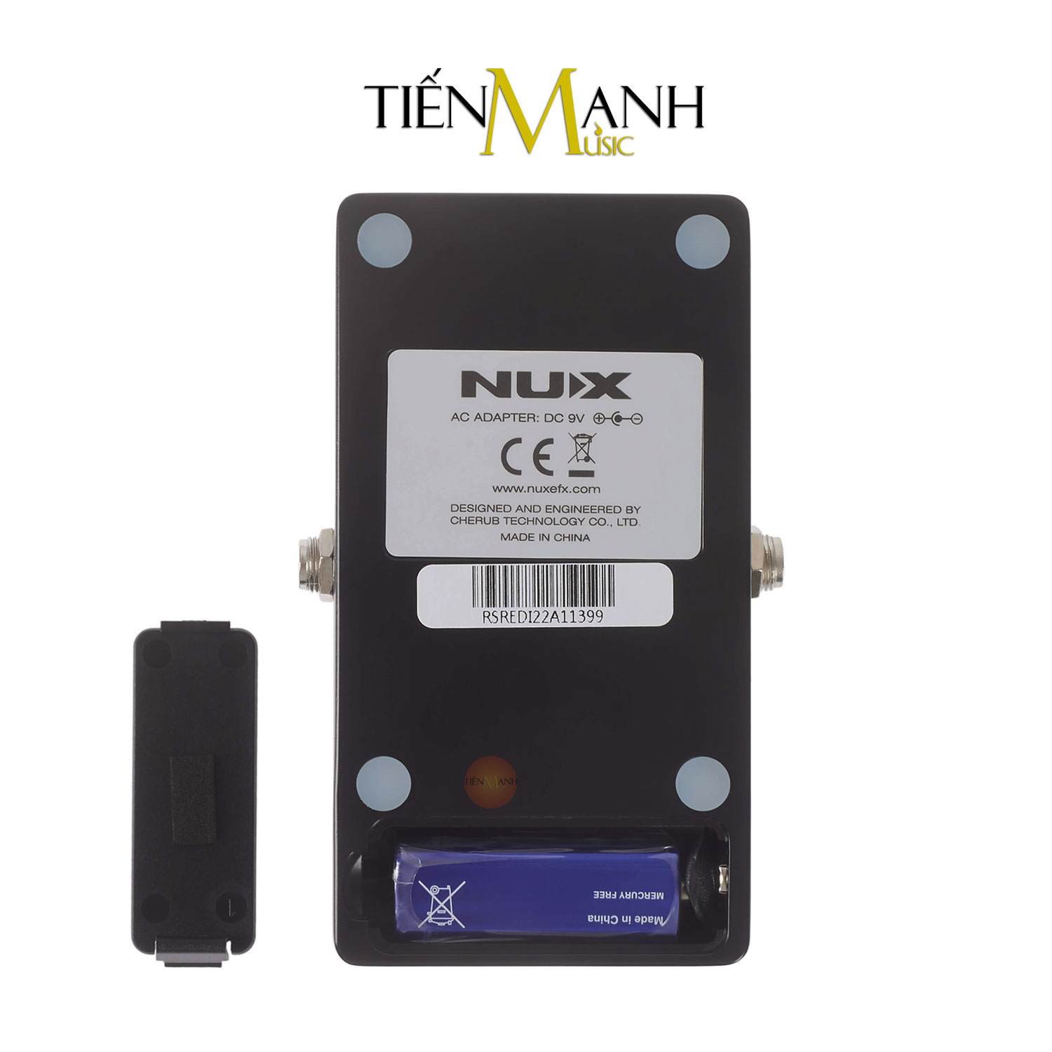 Phơ Đàn Guitar Nux Distortion - Bàn Đạp Bộ Phá, Méo Tiếng Fuzz Pedals RECTO REC TO Hàng Chính Hãng