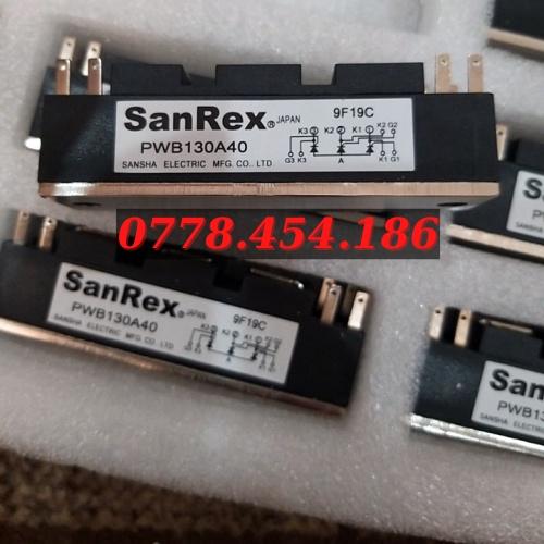 Linh kiện THYRISTOR SANREX PW130 A40(130A 400V) dành cho máy cắt cơ,máy hàn cơ,máy mig cơ