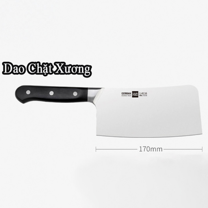 Dao Chặt Xương Nhà Bếp Cao Cấp Huohou HU0053