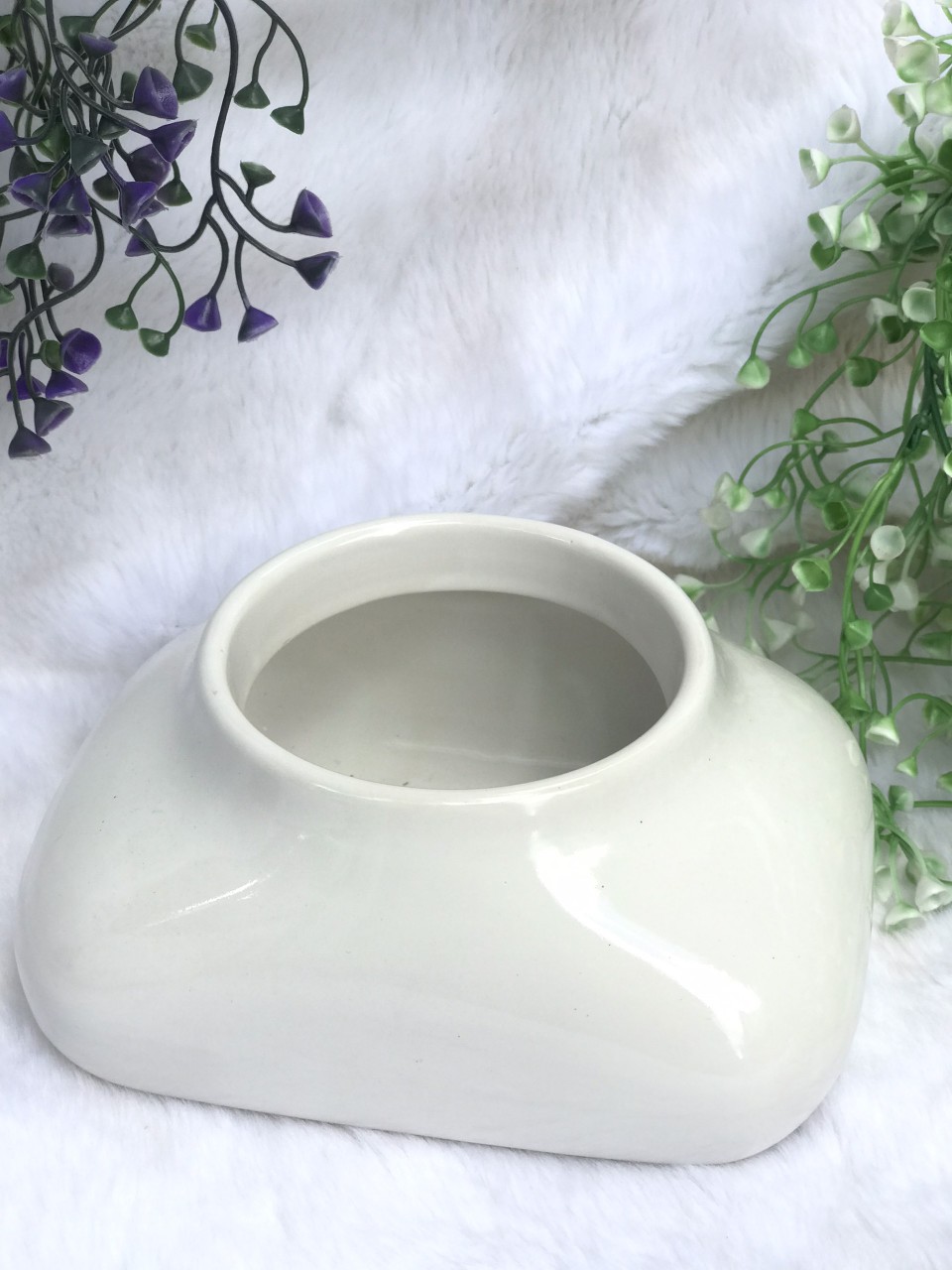 Hộp Sứ Đựng Khăn Giấy - Sang Trọng - Tiện Dụng - 10x18