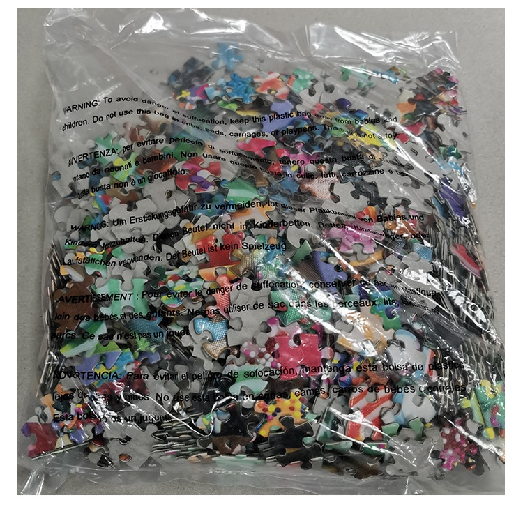 Ghép Hình 1000 Mảnh Tranh Động Vật Jigsaw Puzzle Randomcut 1000 Pcs