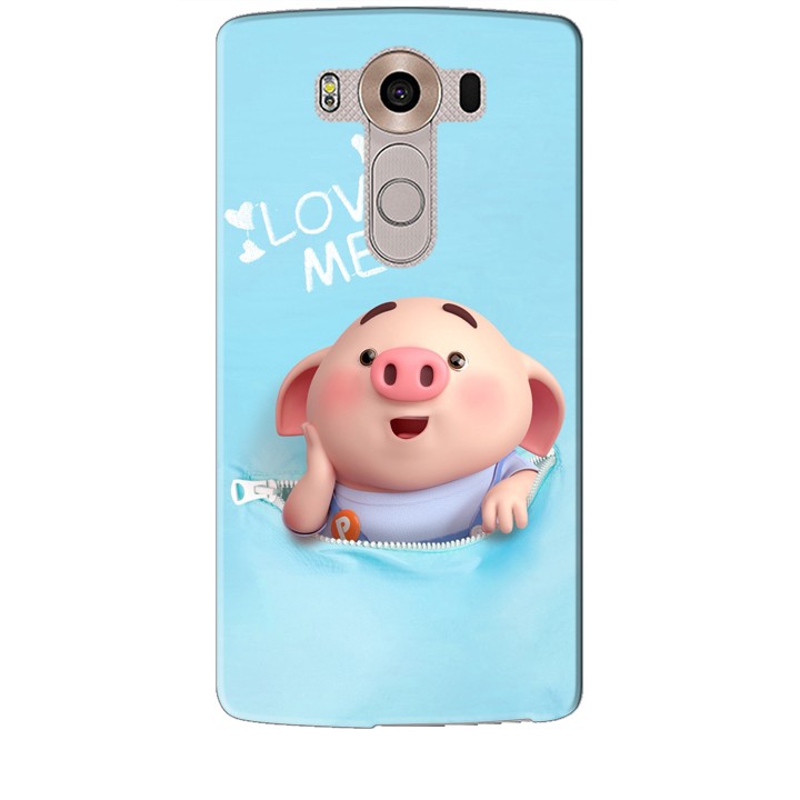 Ốp lưng dành cho điện thoại LG V10 Heo Tình Yêu