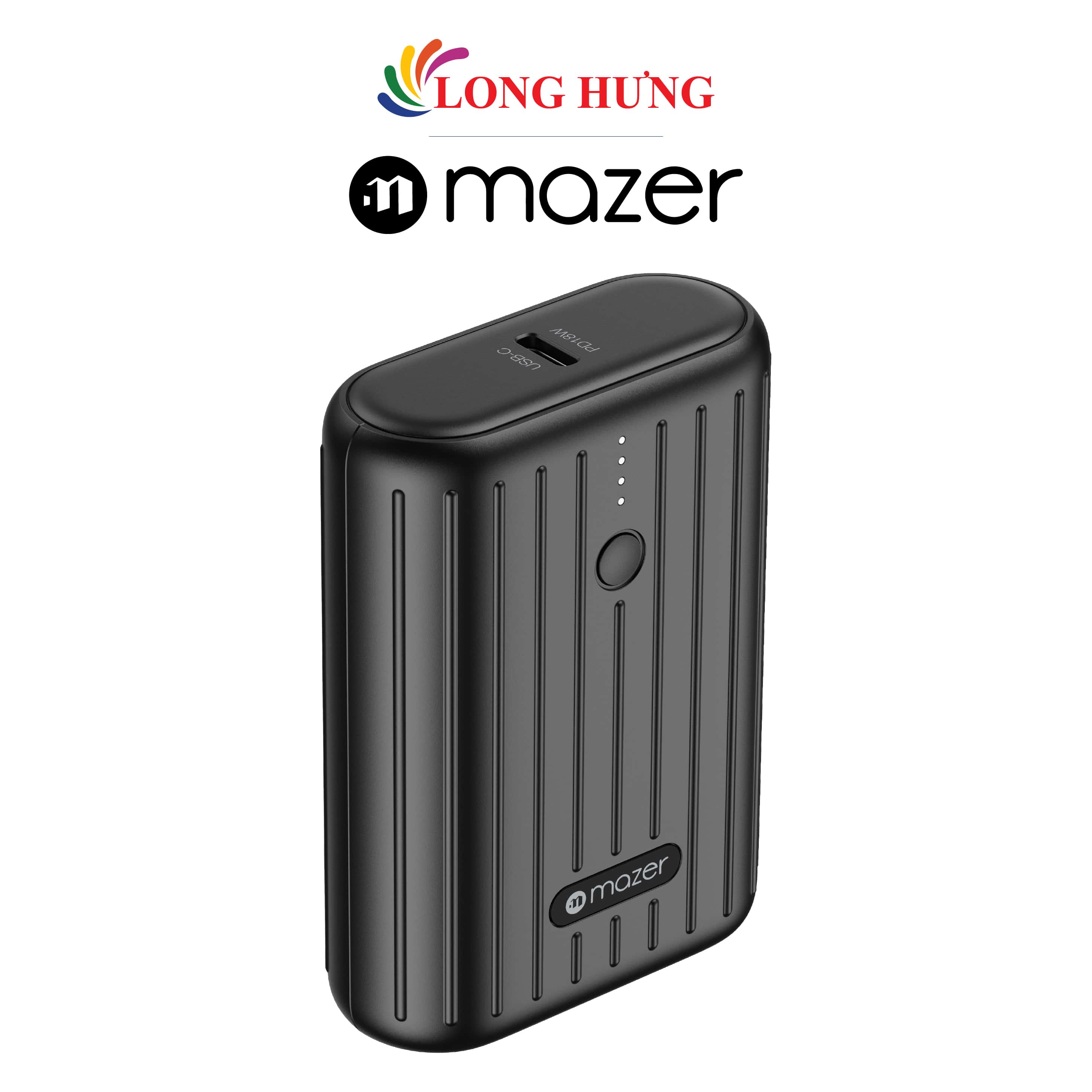 Sạc dự phòng Mazer 10000mAh PD22.5W QC3.0 M-EGMINI10.0V2 - Hàng chính hãng