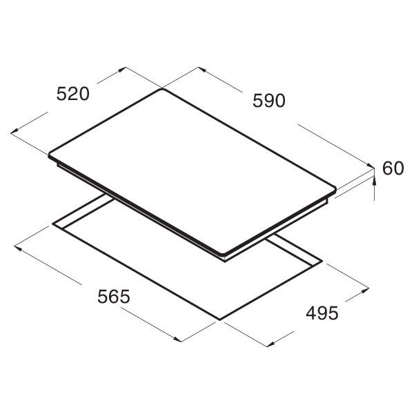 Bếp điện từ CATA I  6003 BK - Hàng chính hãng