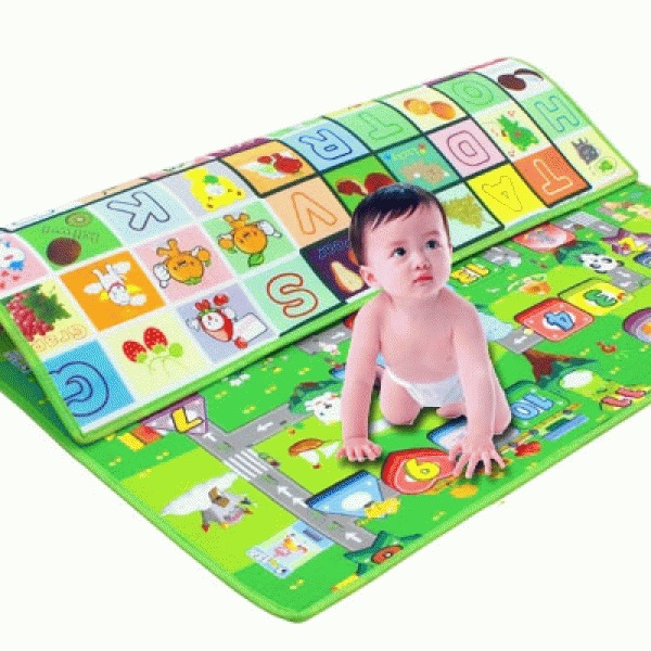 Thảm Chơi 2 Mặt Cho Bé 1m8 x 2m - Giao mẫu ngẫu nhiên