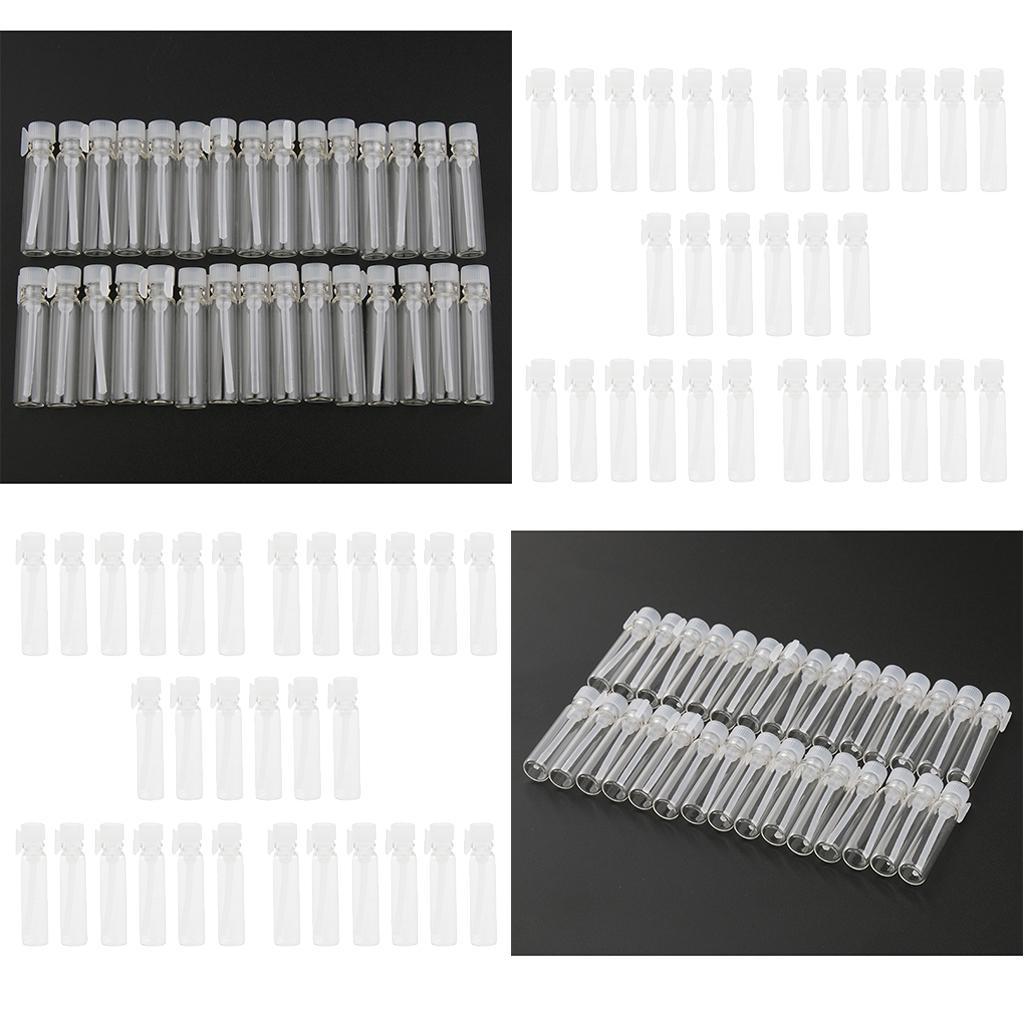 Travel 120 Refillable Premium Vial Perfume Essential Oil Glass Bottle