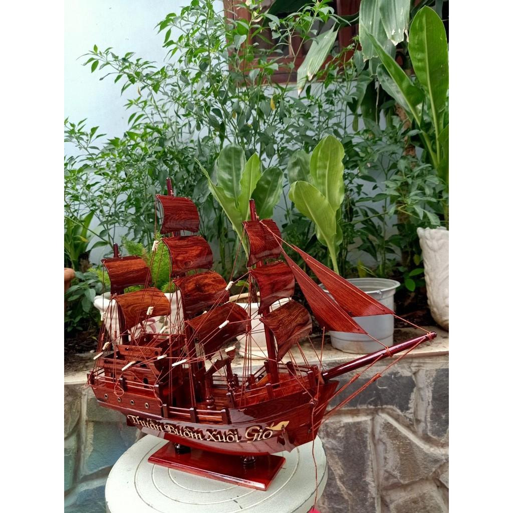 Thuyền THUẬN BUỒM XUÔI GIÓ Dài 55cm