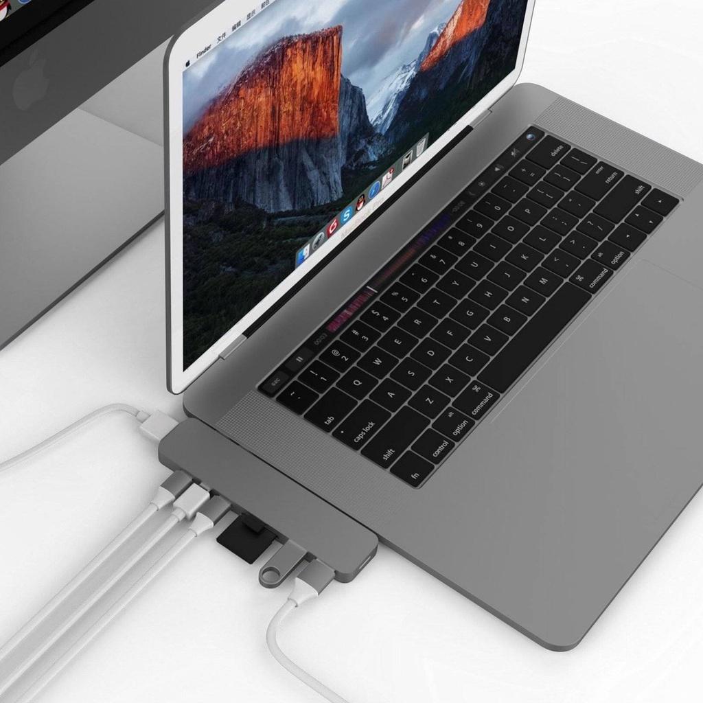 CỔNG CHUYỂN HYPERDRIVE PRO 8-IN-2 HUB FOR USB-C MACBOOK PRO/AIR – GN28D - HÀNG CHÍNH HÃNG