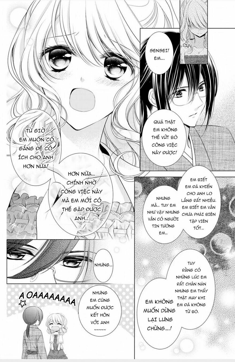 tiểu thuyết gia gợi cảm thì thầm bên tai cô gái nhỏ chapter 9 16