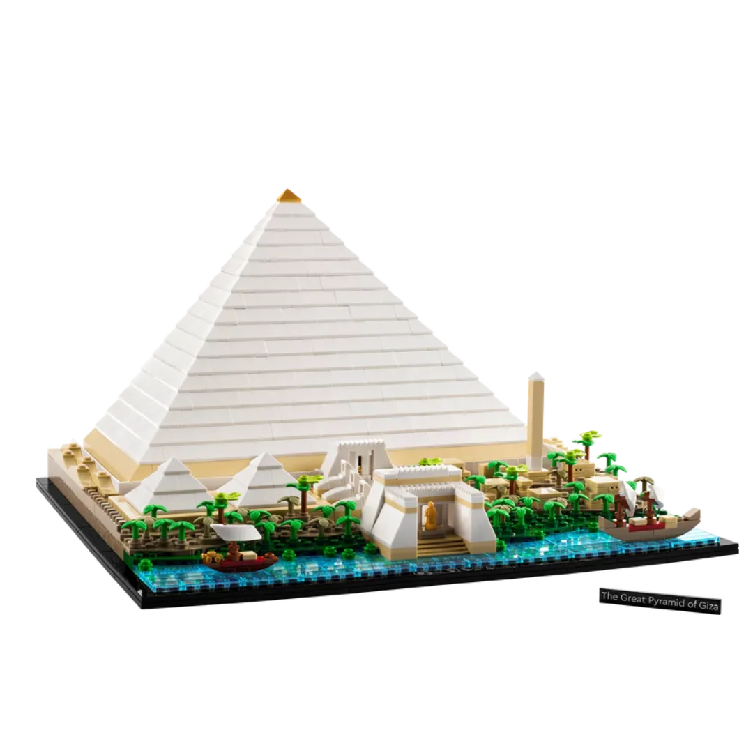 LEGO ARCHITECTURE 21058 Đồ chơi lắp ráp Kim Tự Tháp Ai Cập (1476 chi tiết)
