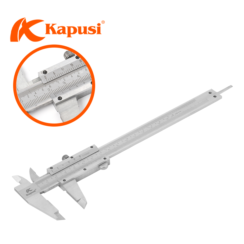 Thước kẹp điện tử cao cấp hãng Kapusi Nhật Bản. Độ chính xác cực cao, thân làm bằng théo không rỉ