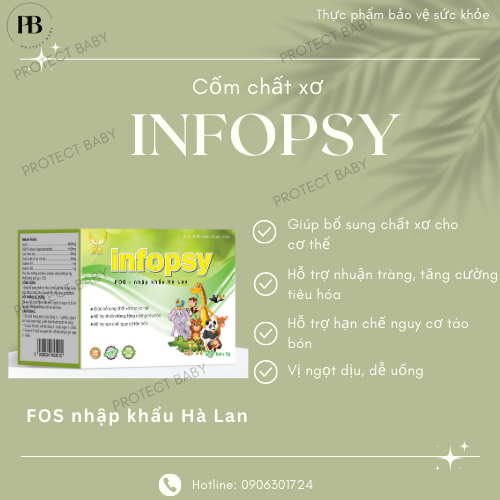 Cốm bổ sung chất xơ INFOPSY